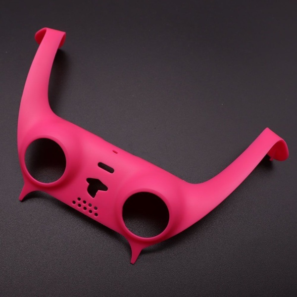 Dekorativ remsa för PS5-kontrollerhandtag gamepad Frontklämma cover Pink