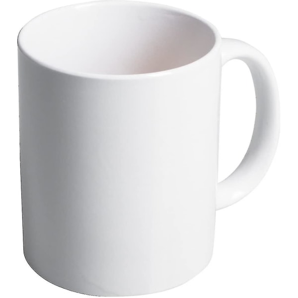 Kaffe Mugg Mugg Tag Keramisk Mugg Långfinger kopp Tea Cup vit
