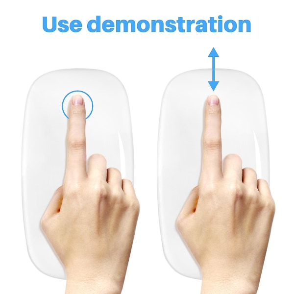 Bluetooth trådlös mus Tyst datormus slimmad Ergonomisk dator