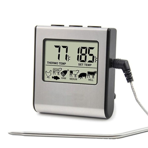 Elektronisk kök digital matlagningstermometer Bbq kötttemperat