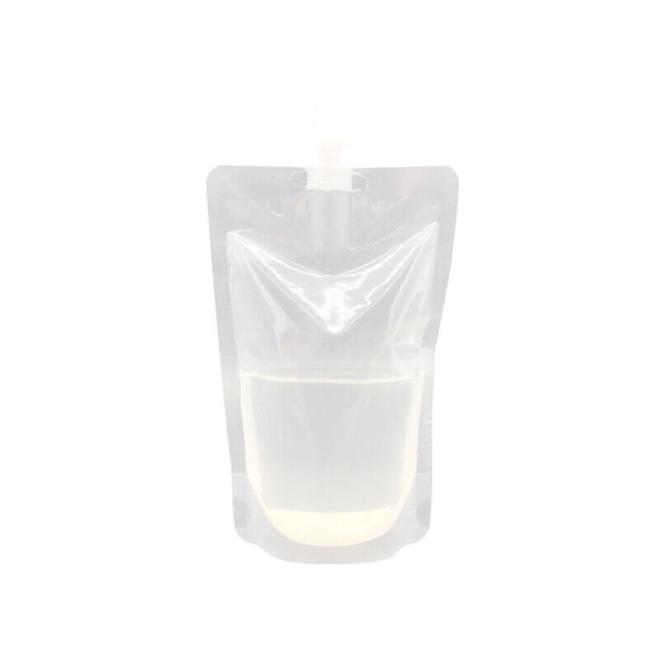 100-500ml genomskinlig pip Dryckespåse Stand Up Flytande dryck Mjölk Juicepåse 30st 250ML