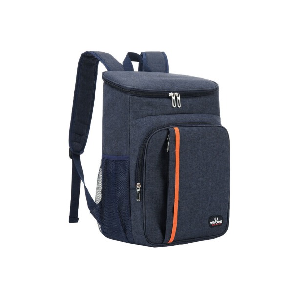 20L Isolerad kylryggsäck Picknick Camping Ryggsäck Isolerad kylväska Navy blue