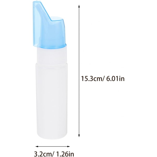 Flaska 5 st 70 ml påfyllningsbara findimma sprutor Atomizers Small