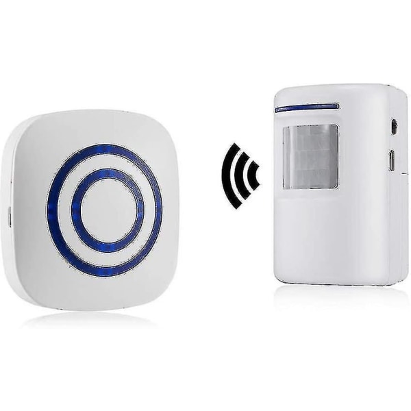 Passage Alarm, Shop Bell, Trådlöst larmsystem med Motion Dete