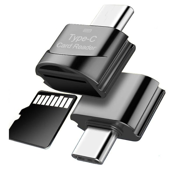 Mini-kortläsare USB 3.0 Typ C till Micro-SD TF-adapter OTG-kortläsare