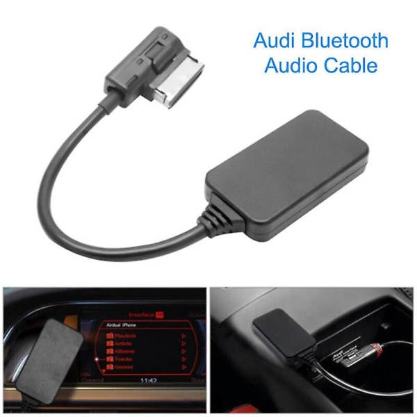 Ami Mmi 3g-gränssnitt Bluetooth modul Trådlös Aux-kabel Trådlös ljudingång Radio Media svart