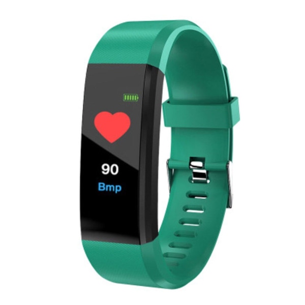 Smart Watch Band Sport Fitness Activity Tracker för barn Fit Bit iOS Android Green