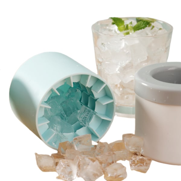 Ice Bucket Cup Form Ice Cube Maker Form Stora Ice Cube Tray Form Cup Blue