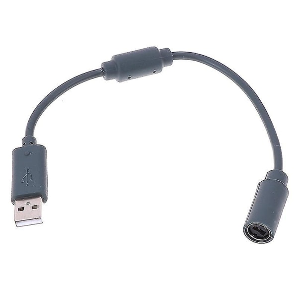 Kabelansluten handkontroll USB Breakaway Adapter Kabelsladd för Xbox 360 G