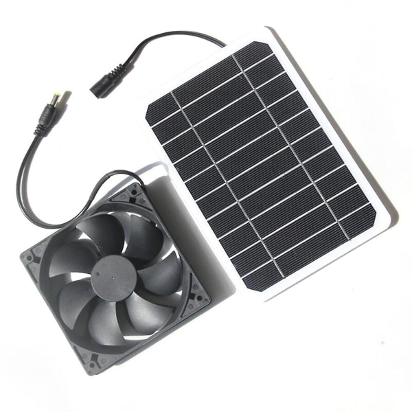Solar Panel Fläkt Set 5v 6w Mini Solar Cell DIY Plate Kit Outdoor