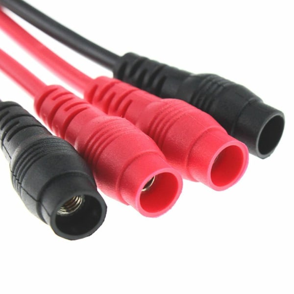Multimeter Sond Testsladdar Digital Multi Meter Nålspets Tester Kabel Universal röd