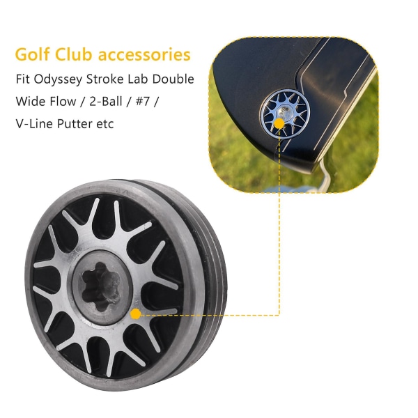 1 st Lab Custom Vikter För Odyssey Stroke Lab Golf Putter 25g
