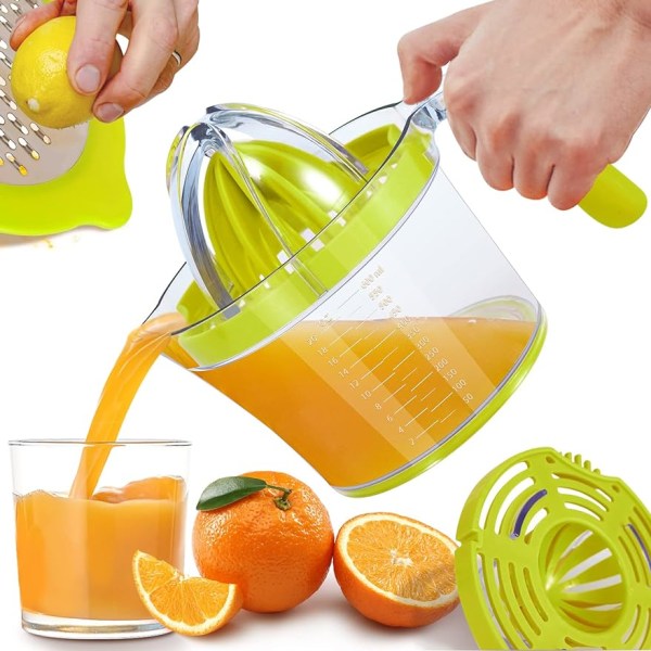 Manuell Juicer Multifunktionell Hand Juicer Citron Lime Squeezer