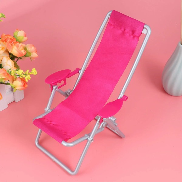 Simulering hopfällbar stol Minisäng Outdoor Lounge Däck liggande
