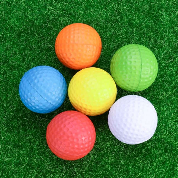 Träna golfbollar PU golfbollar inomhus utomhus golfträning A