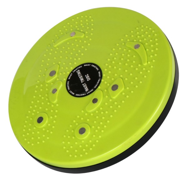 Aerob träning Fitness Zonterapi Magneter Twist Midja Torsion Disc Board Green
