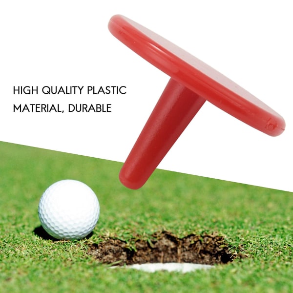 50 st Golfboll Markör 18mm Slumpmässig Färg
