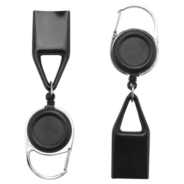 10 st Silikontändare Hållare ärm Clip Lighter Cover Med Nyckelring Stcyv svart