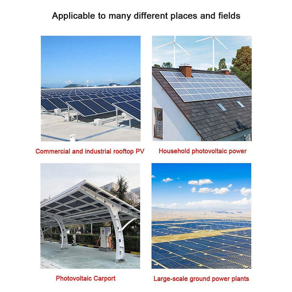 25cm Solpanelfäste Bultar Solpanel Takmonteringsskruvar M10 Sol