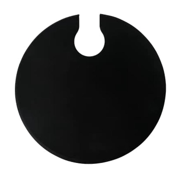 1 st silikonlock - Passar upp till 10,5 tums lagerkrukor - svart