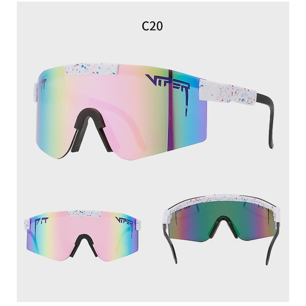Ram Cykelglasögon Uv400 Skyddssportsolglasögon för män och kvinnor Wekity Sports polariserade solglasögon svart