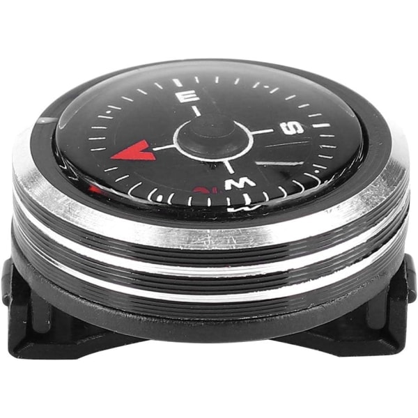 Taktisk handledskompass handledskompass armbandsur kompass mini lätt handledskompass ersättning svart