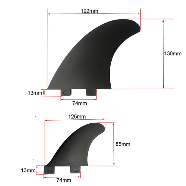 Surfboard Board Edge Fins För FCS2 Keel Fins Hög Prestanda Fi for Future