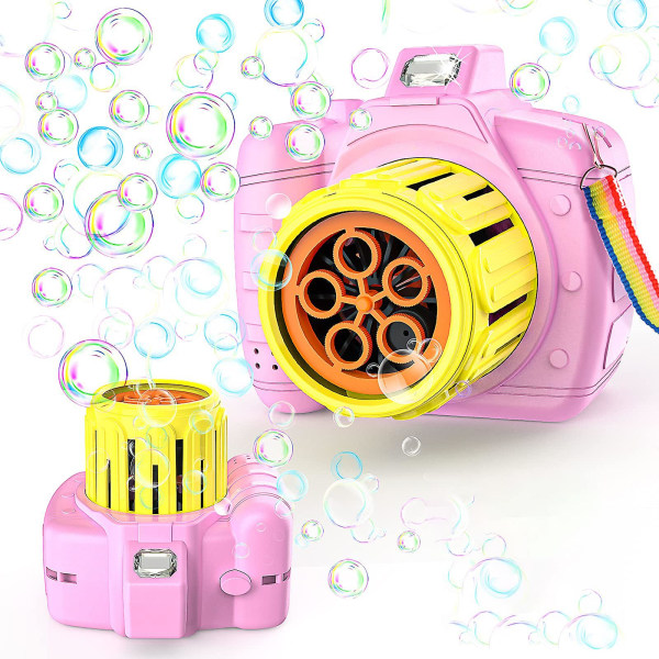 Bubble Machine Leksaker För Barn Småbarn Pojkar Flickor, Automatisk Bubb