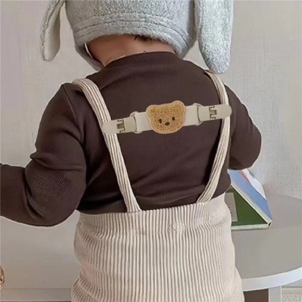 Elastisk mode för barn halkfri för babyryggsäck hängslen khaki-brown