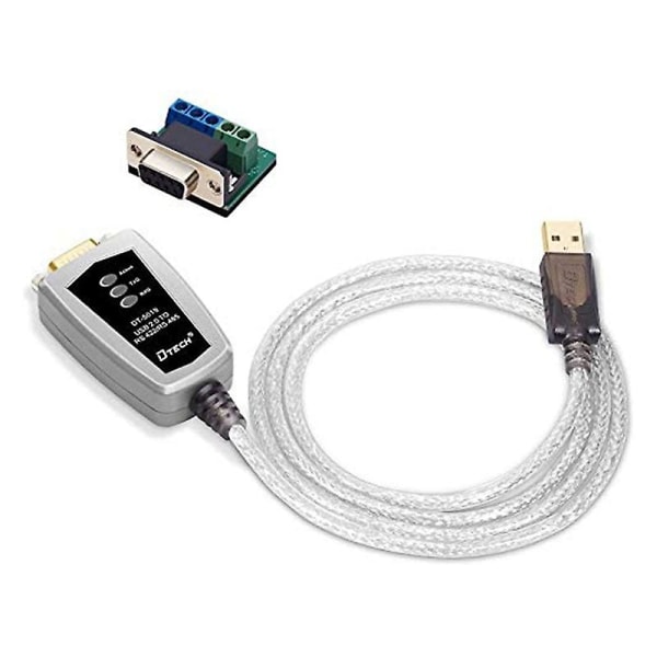 USB till Rs422 Rs485 serieportadapterkabel med chipset 5 Posi