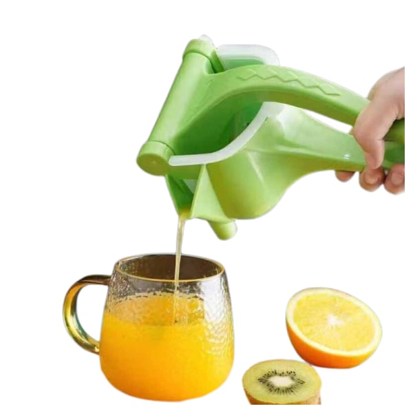 Manuell Juicer Hand Citrus Juice Press Apelsinpressare Fruktextraktor kvarn grön