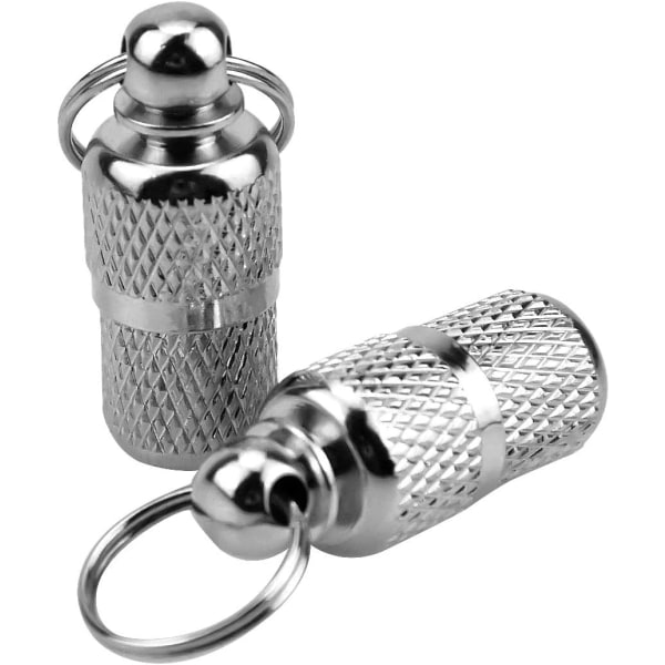 Silver Mini Anti-förlorat rostfritt stål ID-tagg Hundhalsband hängande Tagga husdjur med namn Telefon Adress Info silver