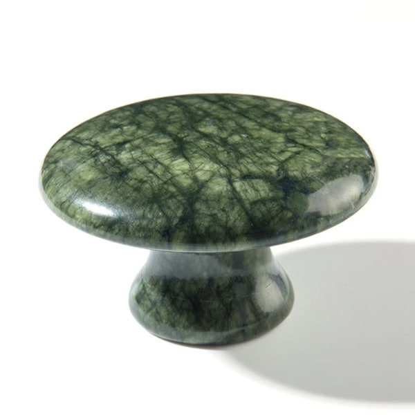 Extra stor svamp ansiktsmassage Stone Natural Green Jad