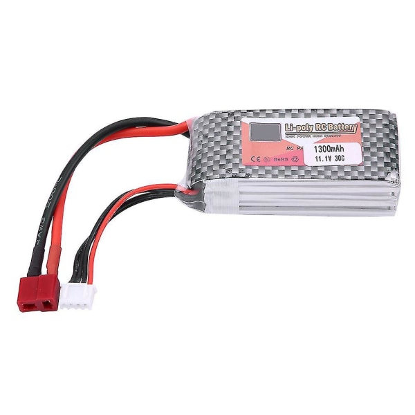 Zop Power 3s 11.1v 1300mah 30c uppladdningsbart Lipo-batteri med T