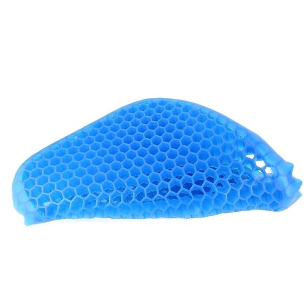 Gel Sittdyna Flexibel Honeycomb Bilsoffa Kontorsstol Cervical Ortopedisk blå