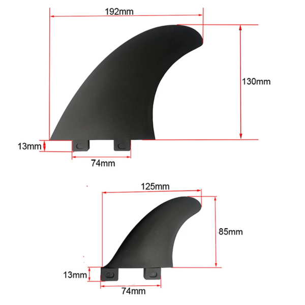 Surfboard Board Edge Fins För FCS2 Keel Fins Hög Prestanda Fi FCS2 generation