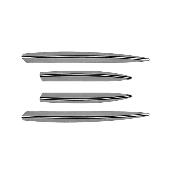 Silver Plating Front Lip Front Grille Trim För A Klass W177 A180