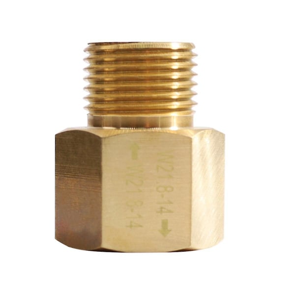 CO2-cylinderadapter W21.8-14 till W21.8-14 med Rp