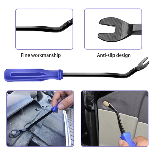 Auto Trim Removal Tool Kit För Dörrpaneler Navigationsblad Aud Blue four-piece suit