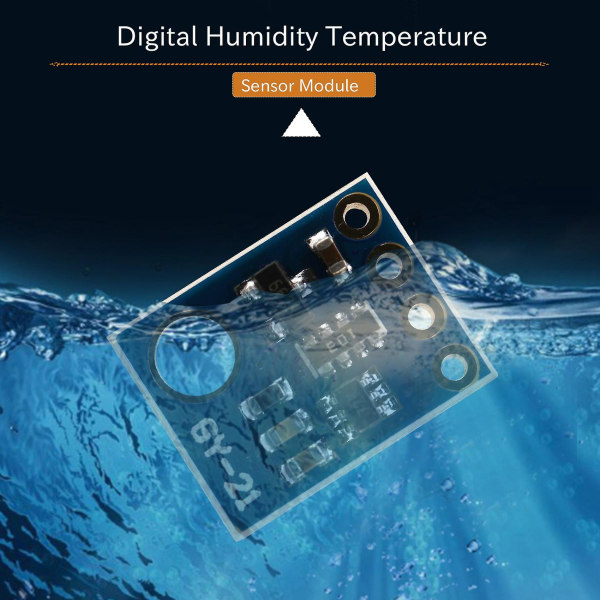5st Si7021 -21 Sht21 Htu21 Digital Luftfuktighet Temperatur Sensor M