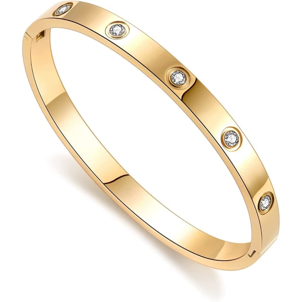 Love Friendship Armband ljus Presentmode Guld Kärleksarmband Gift Diamond Armband guld