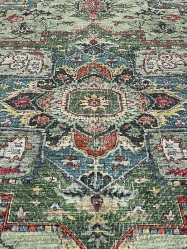 Oriental-teppe - Grønt 60*90