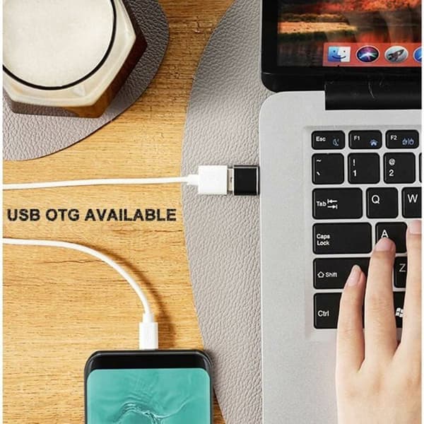 USB-C–USB-sovitin – 4 kpl, USB-C–USB 3.0 OTG -sovitin, USB-naaras–USB-C-uros, yhteensopiva MacBook Pron ja Samsung Galaxyn kanssa