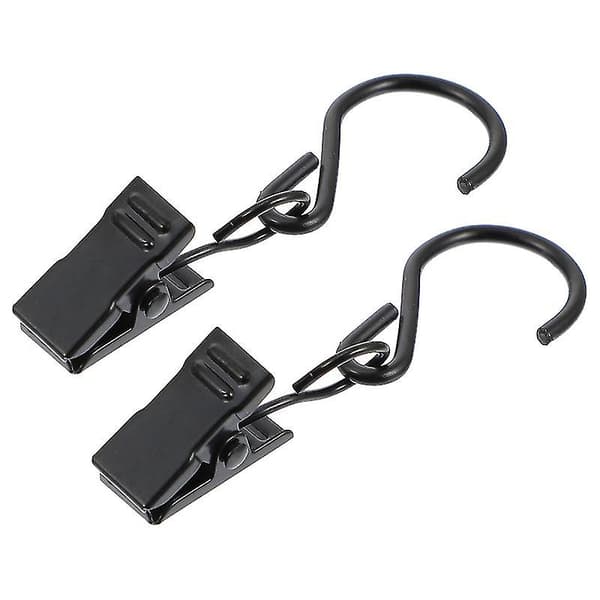 50 stk. gardinkroge med clips