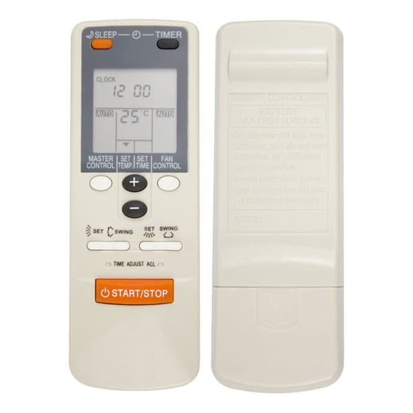 Fjernbetjening til FUJITSU aircondition AR-JW19 (erstatningsmodel)