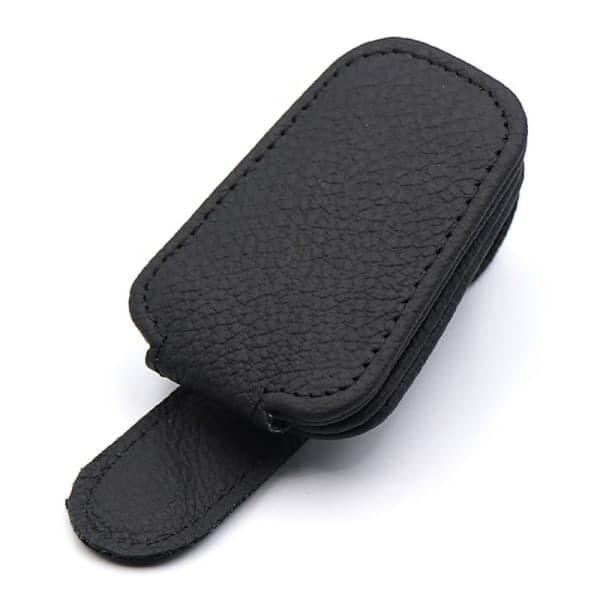 (Sort) Etui Brilleholder Bil Solbrilleholder