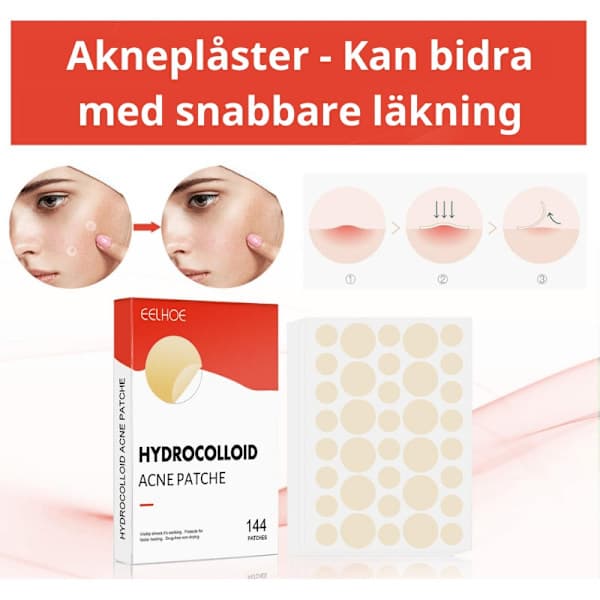 Akne-plaster - Kviselapper – 144 stk