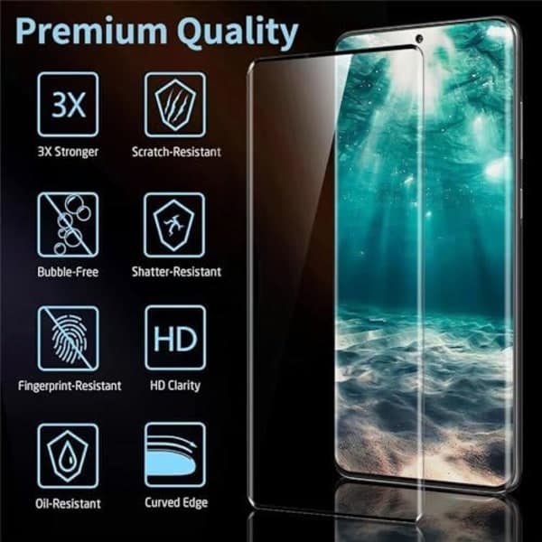 2 näytönsuojaa Samsung S21 Ultralle