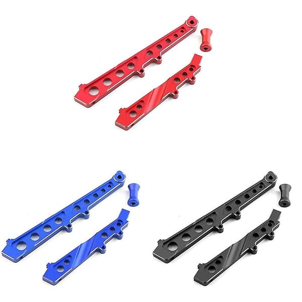 Aluminium For- og Bagchassisafstiver til Arrma 1/7 Limitless Inf