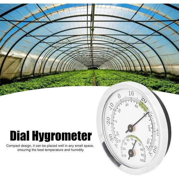 Hygrometer Termometer, Innendørs og Utendørs Termometer, Fuktighetssensor, Innendørs Termometer og Innendørs Hygrometer